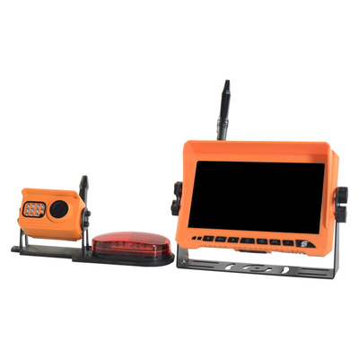 Беспроводная оранжевая камера Rearview тележки цвета 12V 150mA водоустойчивая