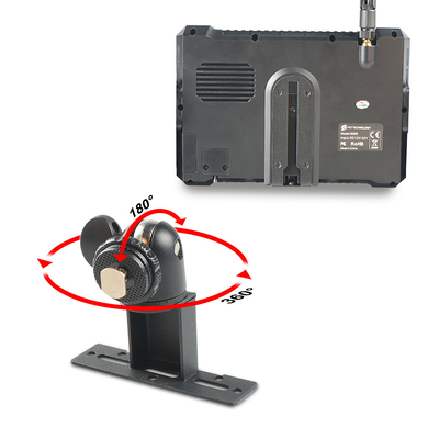 Камера ночного видения автомобиля монитора черноты 7 дюймов водоустойчивая с красной лампой