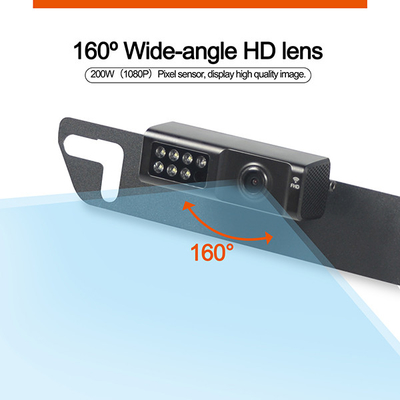 Водоустойчивый цвет черноты приемника камеры AHD Rearview IP69K беспроводной