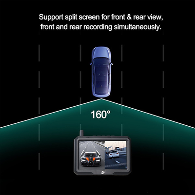 Камера ночного видения корабля 1080P резервная экран 5 дюймов для кулачка черточки